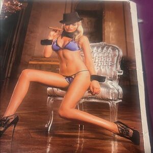 Elegant Purple Women's Intimate Set